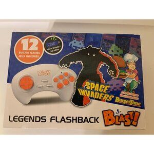 Legends Flashback Blast 12 Built In Games Space Invaders & More HDMI Plug N Play